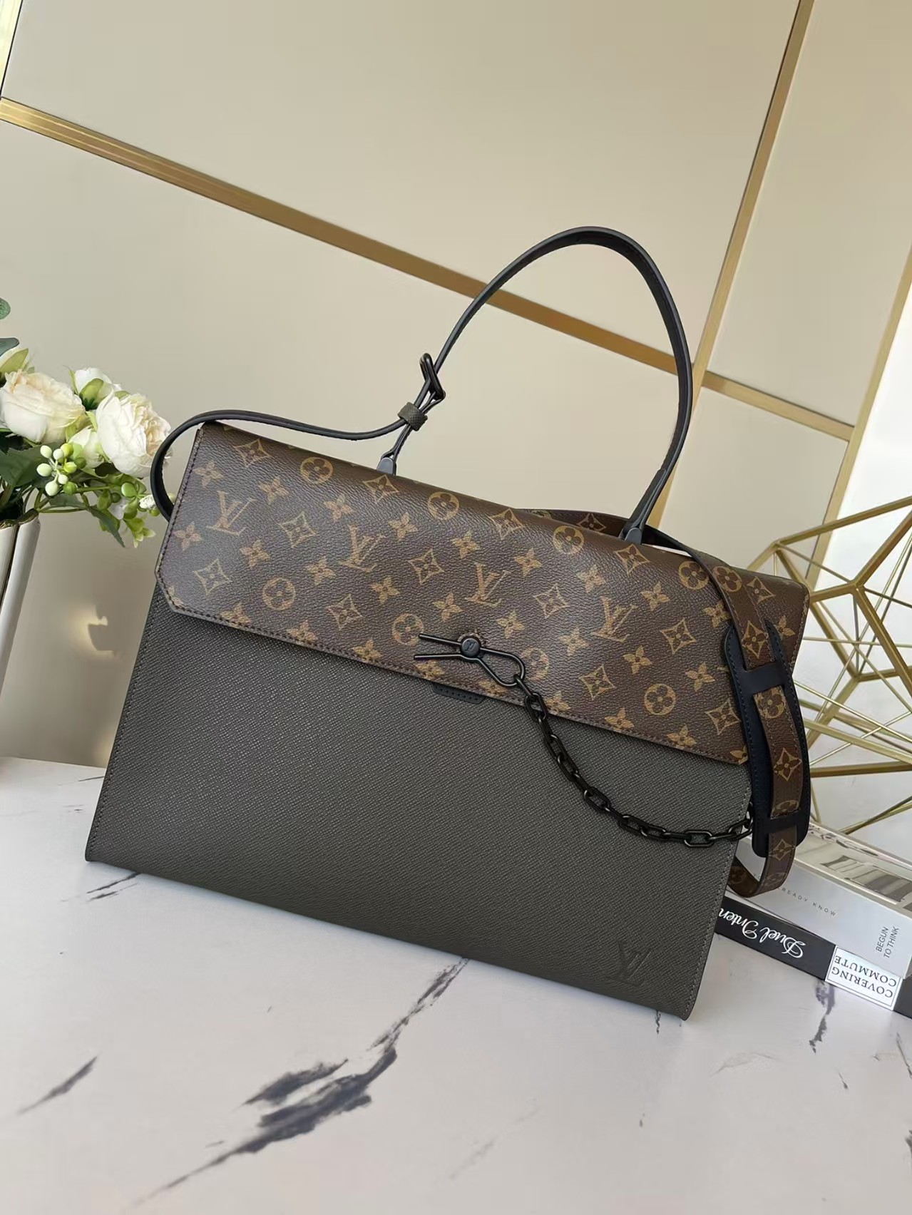 【人気】ルイヴィトン ブリーフケース M30591 - 画像 (2)