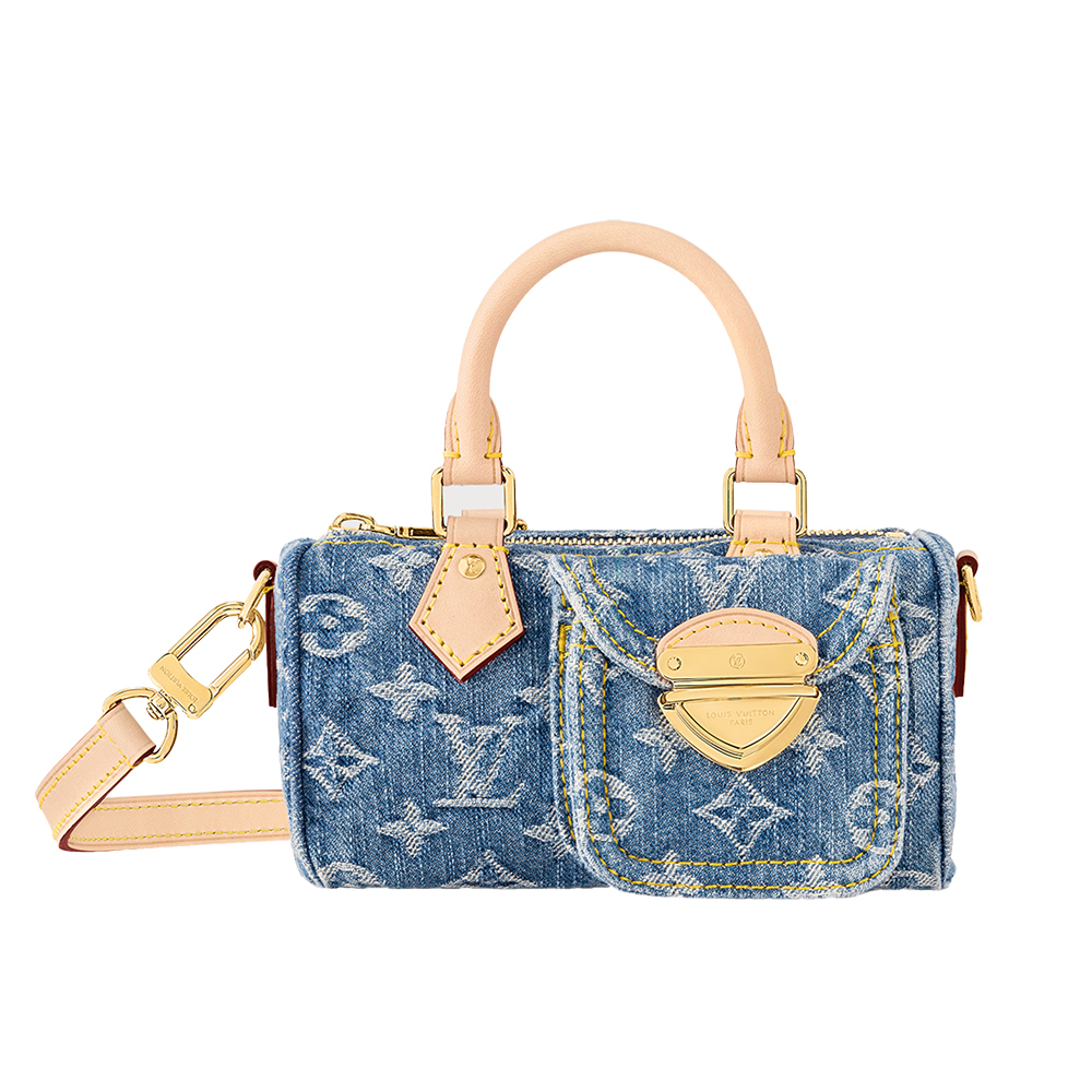 《デニムブルー♪》Louis Vuitton★ナノ・スピーディ M82950 - 画像 (2)