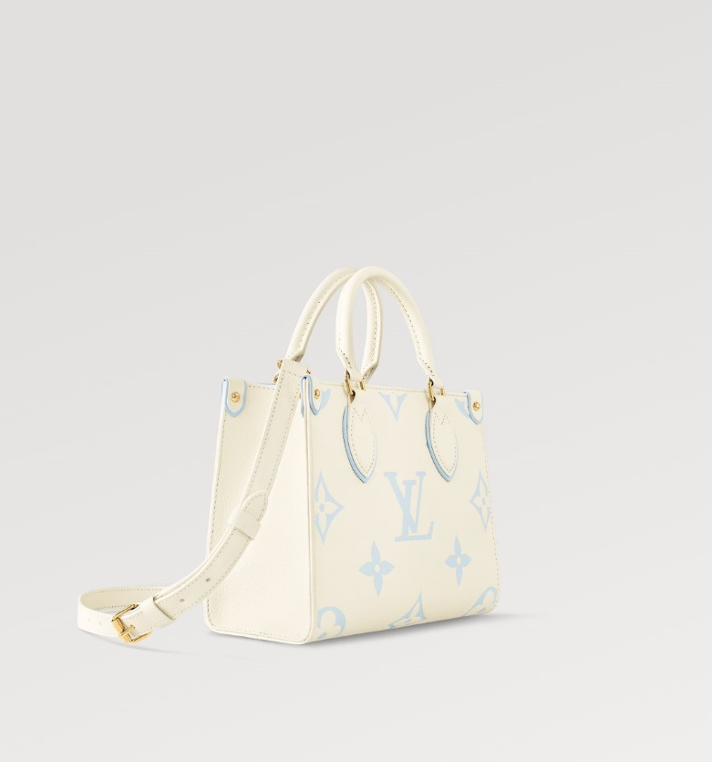 【淡いカラーが◎!】Louis Vuitton オンザゴー トートバッグ M46833 - 画像 (3)