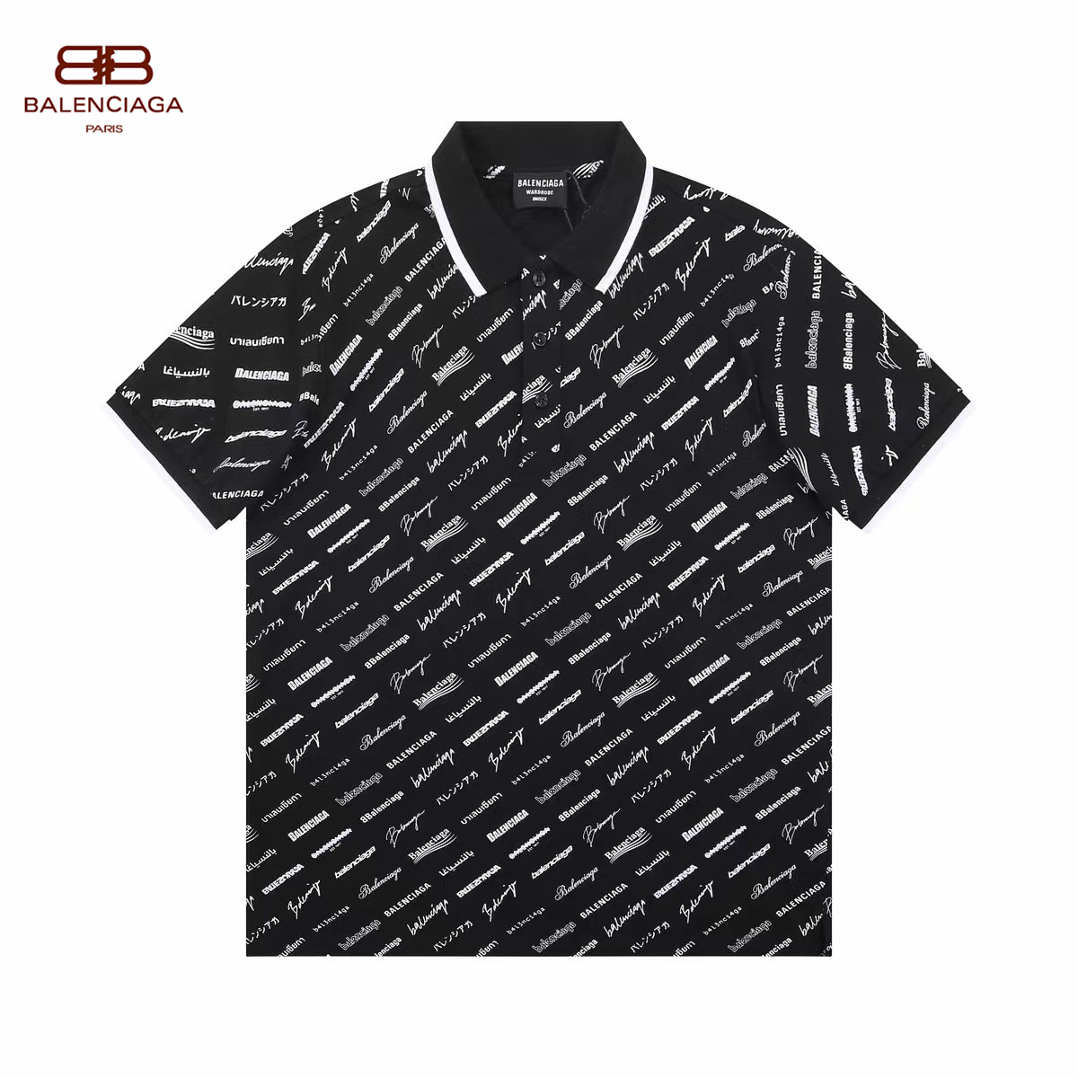 🔥2 つのうち 1 つが無料になります 🔥🔥【BALENCIAGA 公式旗艦店】バレンシアガ ポロシャツ ご好評に付き再入荷!