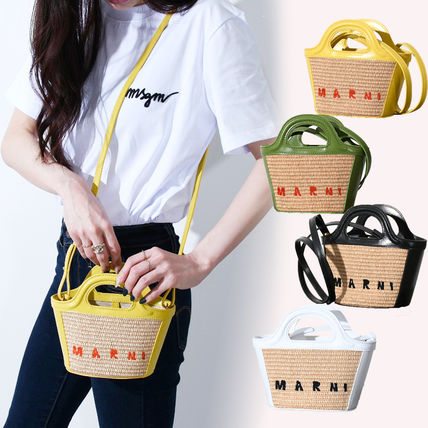 MARNIマルニ ウーブンバッグ