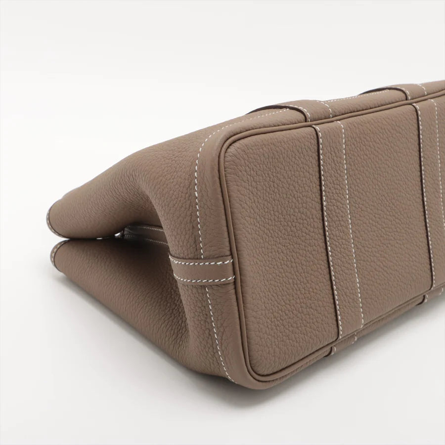 エルメス ガーデンパーティTPM カントリー エトゥープ シルバー金具 - 画像 (7)