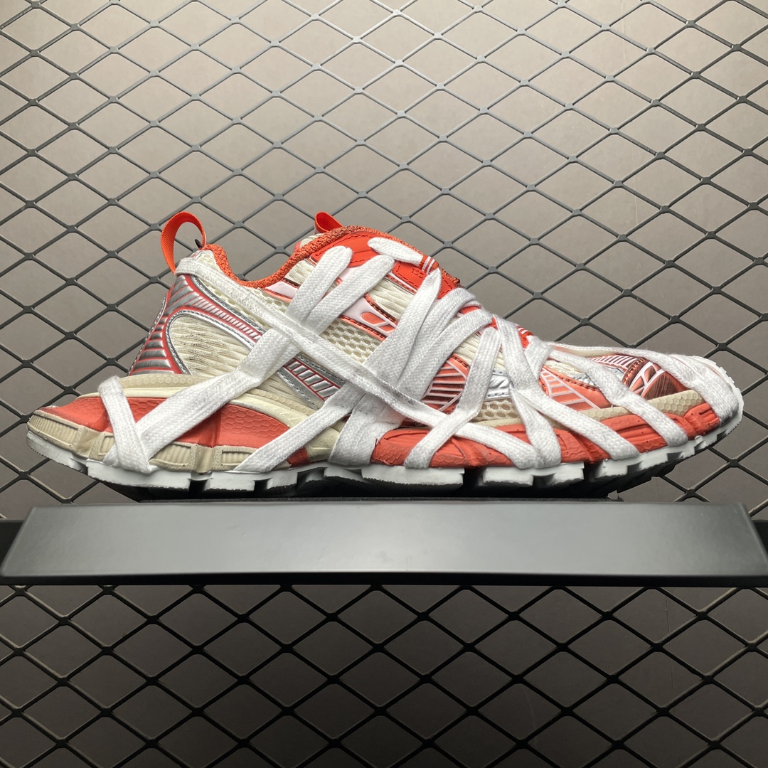 Balenciaga 3XL Extreme Lace Sneaker Orange/Beige(778698W3XLKK7597) - 画像 (3)
