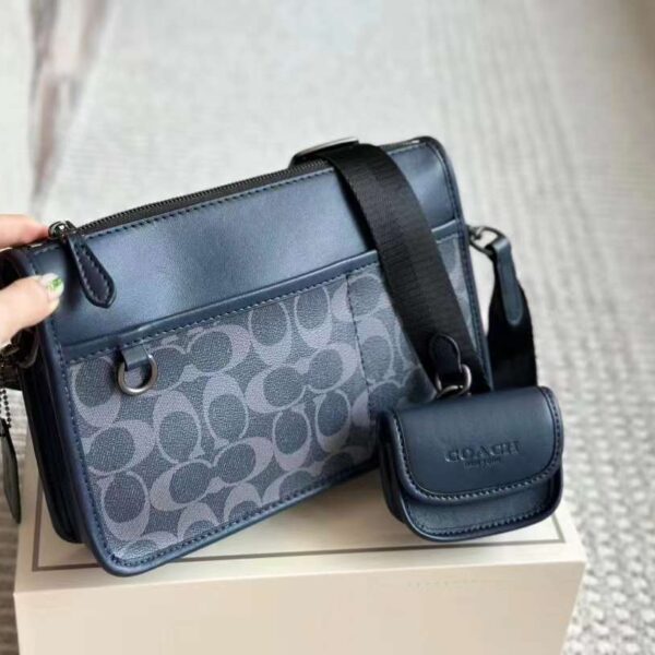 Coach コーチ メンズ ショルダー バックパック 25*16