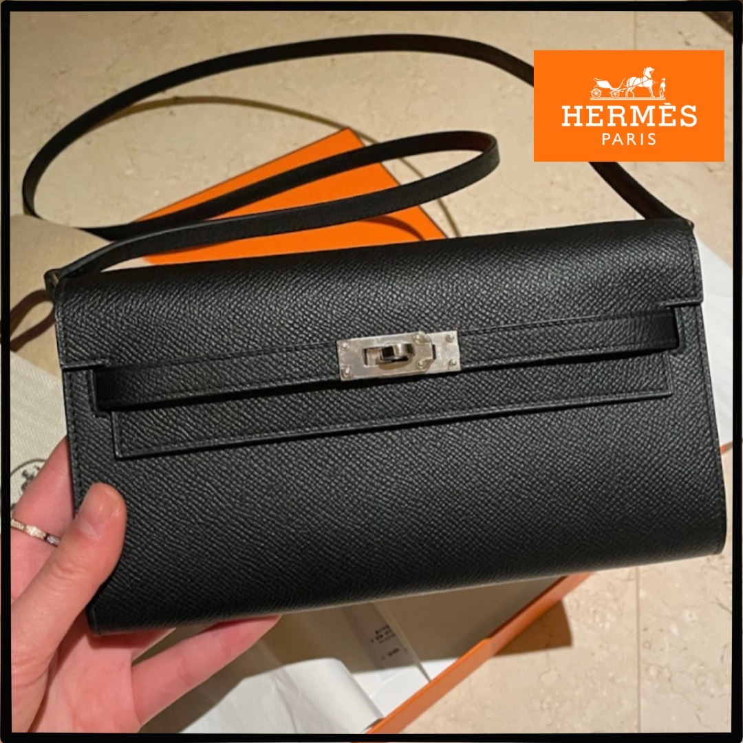【上品シンプル】HERMES ケリー トゥ ゴー バッグ - 画像 (7)