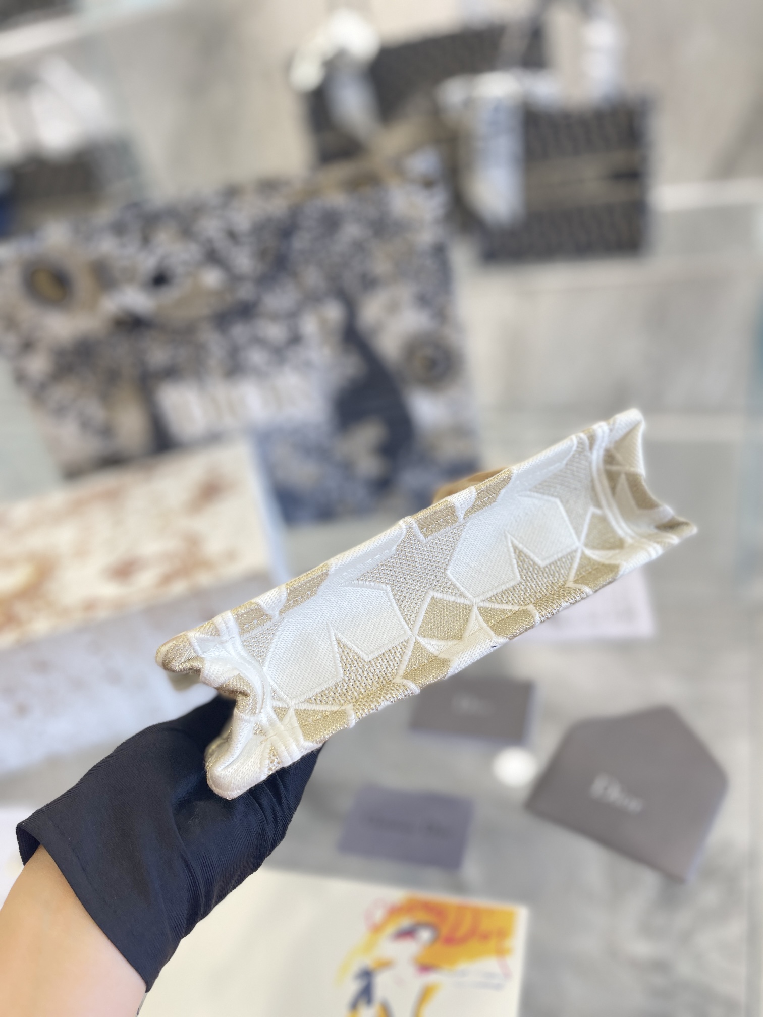 新型Diorミニ限定ハンドバッグ ディオールミニBOOK TOTEハンドバッグ - 画像 (9)