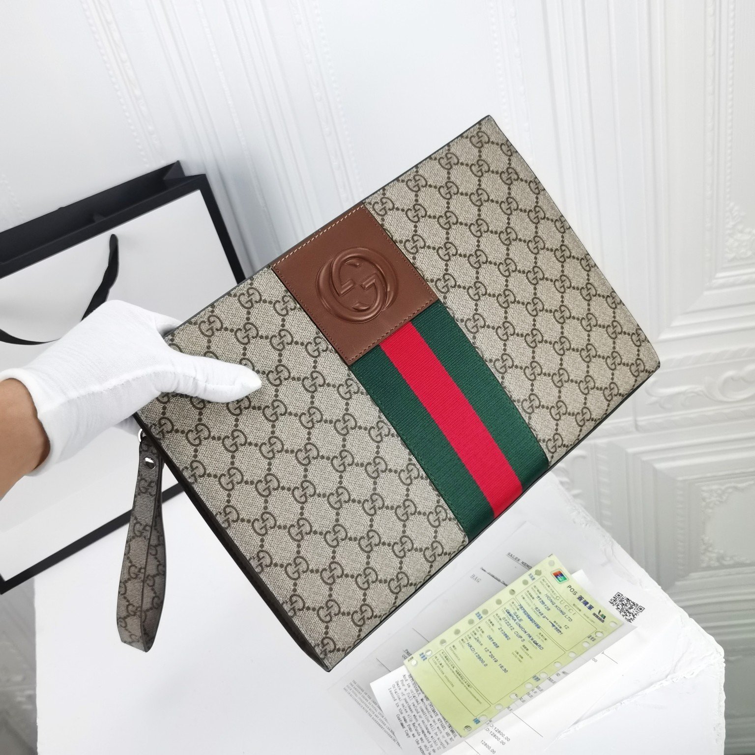 Gucci(グッチ)クラッチバッグ 31.5x24x6cm - 画像 (2)