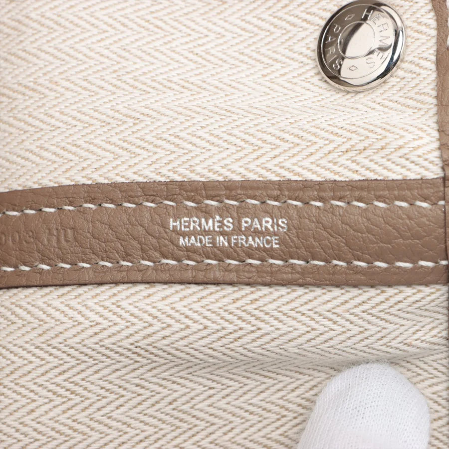 エルメス ガーデンパーティTPM カントリー エトゥープ シルバー金具 - 画像 (5)
