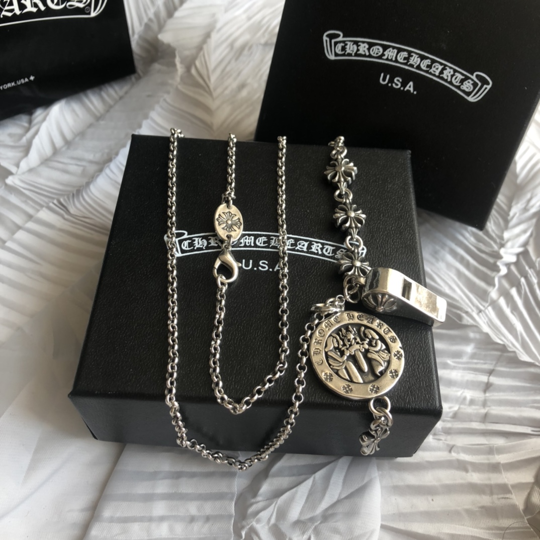 Chrome Hearts クロムハーツ エンジェルメダル ネックレス - 画像 (9)