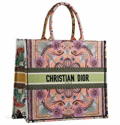 BOOK TOTE IN LIGHTS刺繍 ラージ*トートバッグ - 画像 (4)