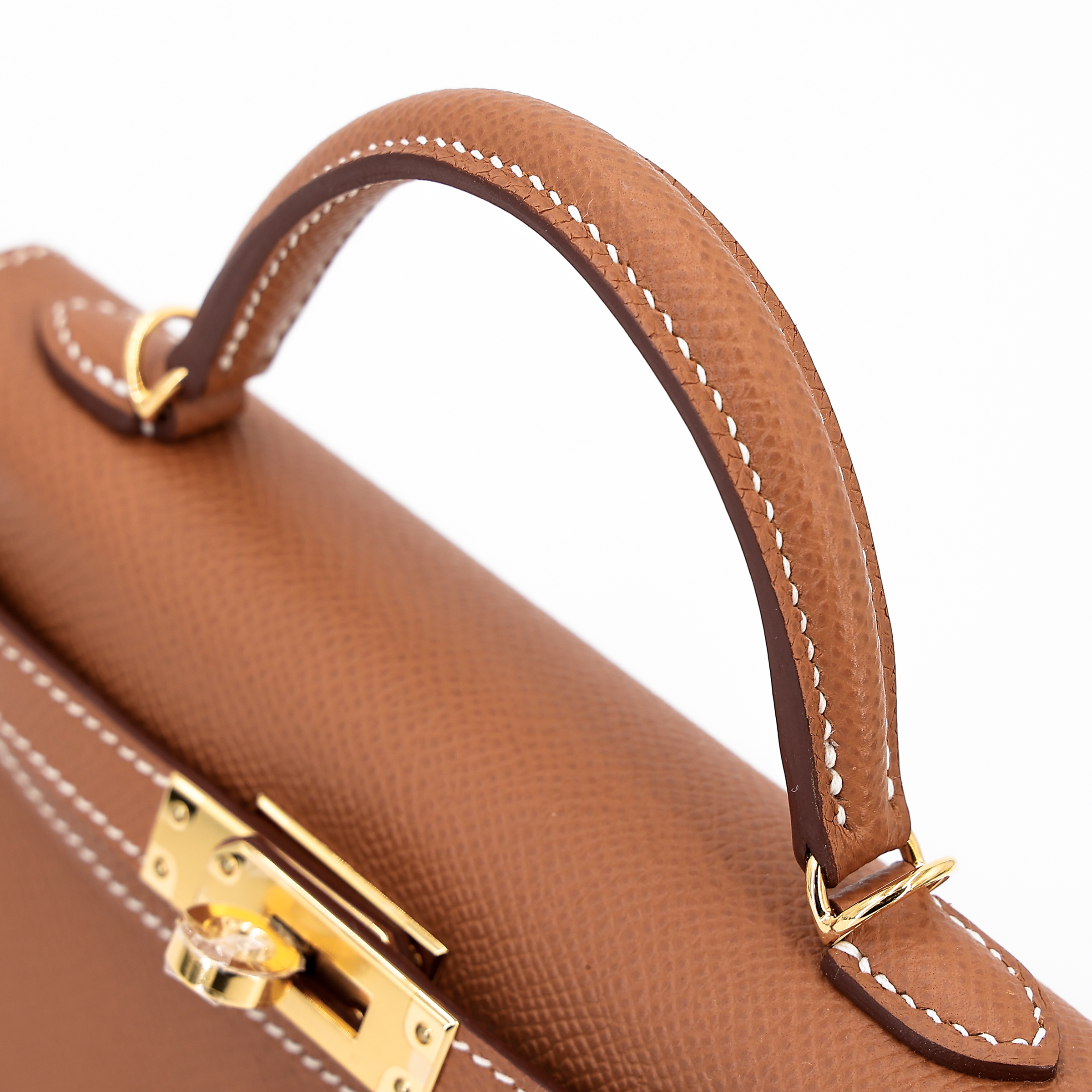 ランク NS 未使用品 HERMÈS エルメス ミニケリー2 ゴールド (37) エプソン ゴールド金具 W刻印 - 画像 (8)