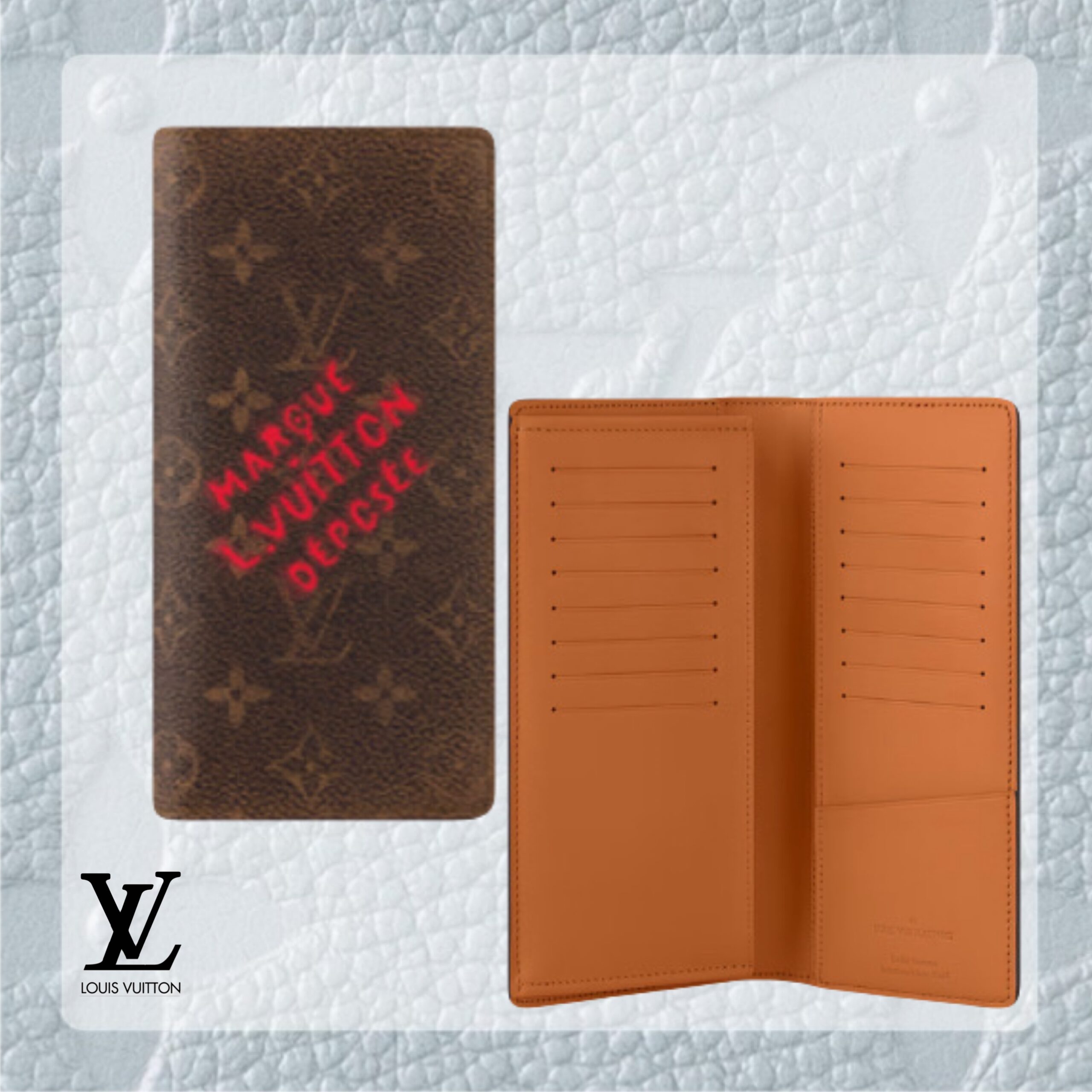 【お札もカードも♡】LV ポルトフォイユ・ブラザ NM