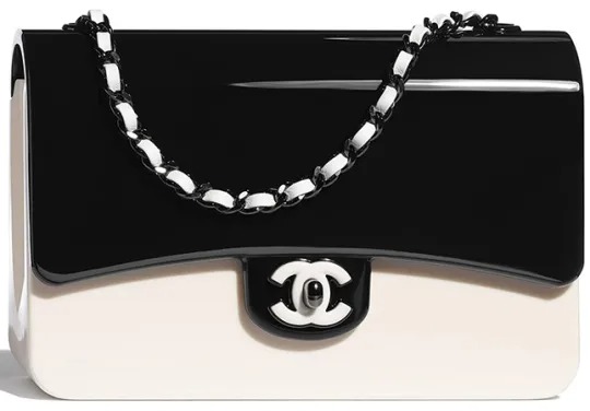 🔥今年のホットトピック! 😍中条あやみが愛用する限定版シャネル2021ミニ黒白アクリルバッグは日本で発売、めったにない購入チャンス!💓 - 画像 (3)