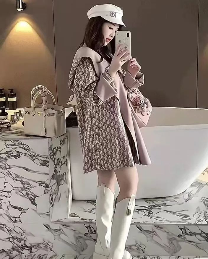 Dior襟付きのタイトベルトコート【50%オフ+送料無料】 - 画像 (5)