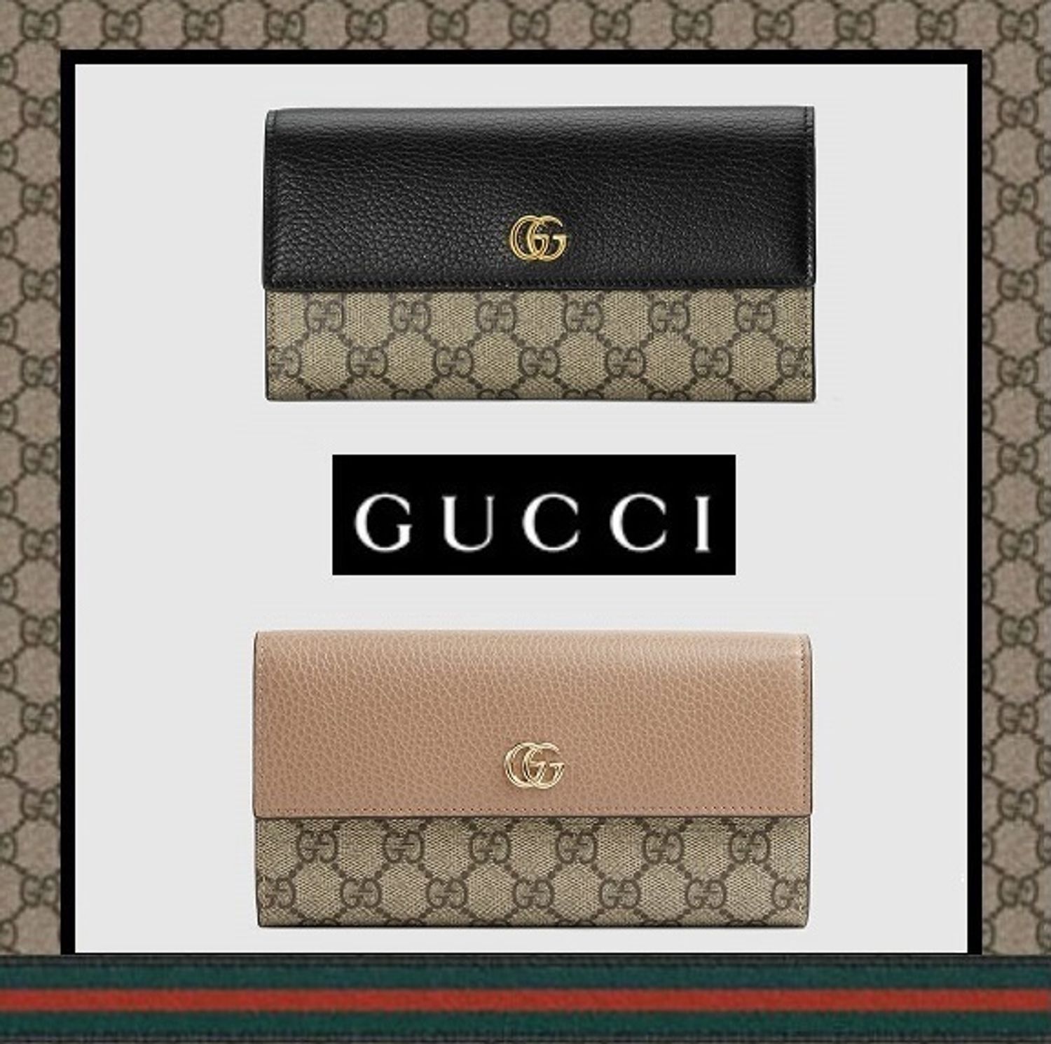 人気商品★GGマーモント・レザー コンチネンタルウォレット - 画像 (10)