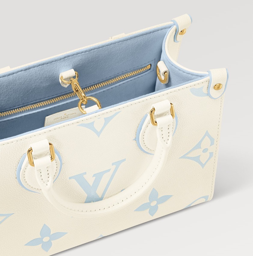 【淡いカラーが◎!】Louis Vuitton オンザゴー トートバッグ M46833 - 画像 (4)