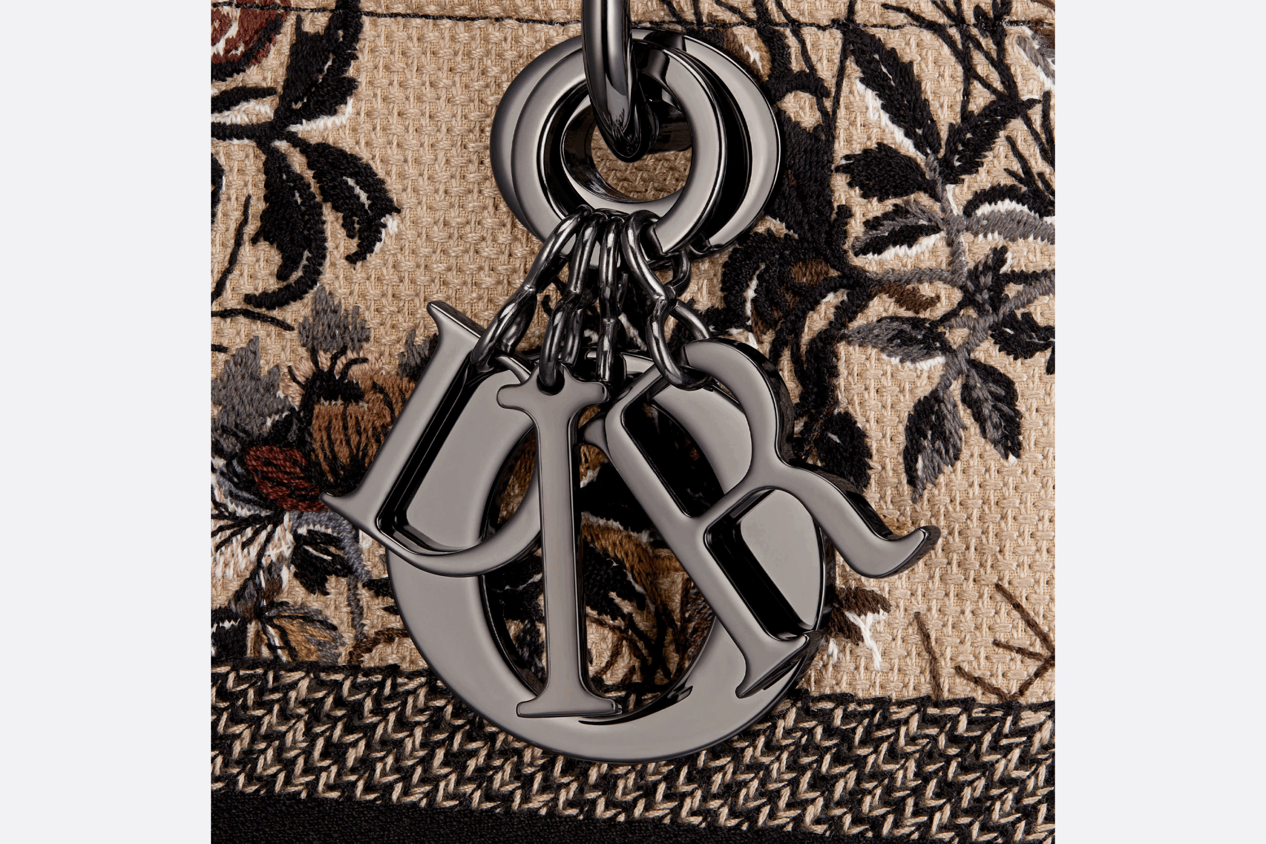 LADY D-LITE ミディアムバッグ Dior Jardin d'Hiver エンブロイダリー - 画像 (7)