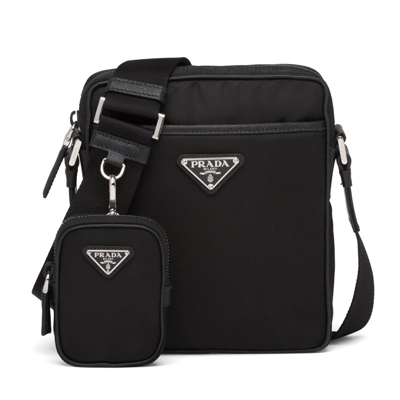 PRADA ☆ナイロンxサフィアーノレザー クロスボディバッグ - 画像 (5)