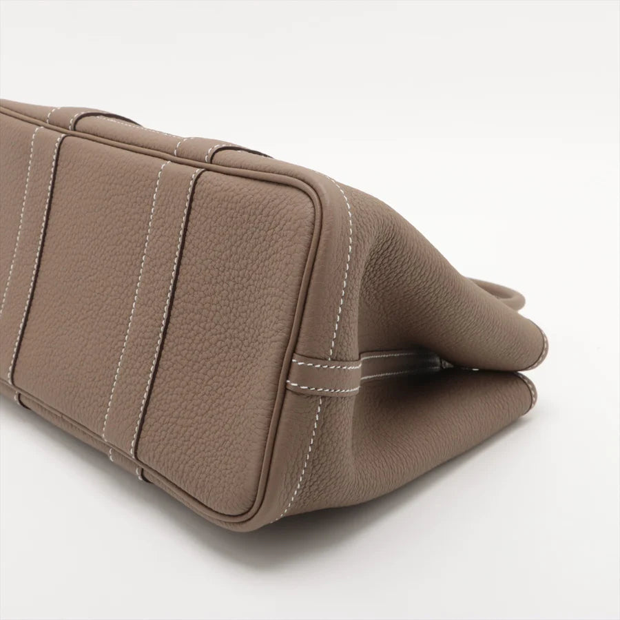 エルメス ガーデンパーティTPM カントリー エトゥープ シルバー金具 - 画像 (6)