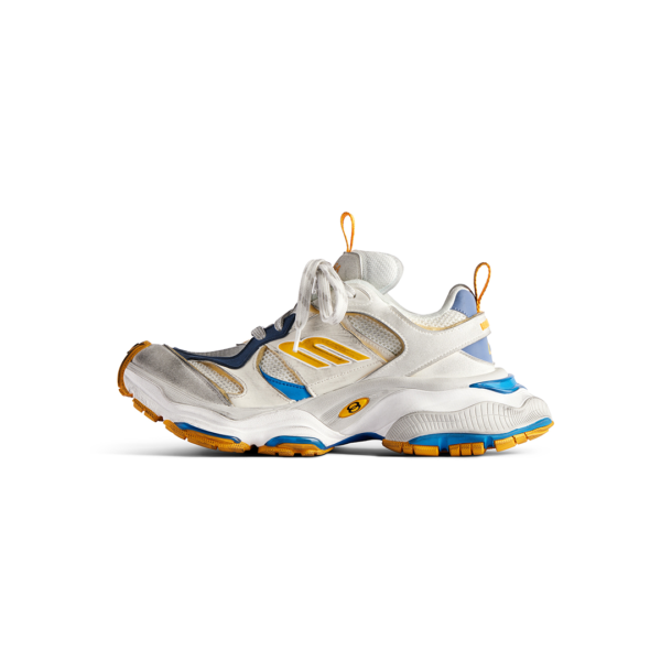 Balenciaga Cargo Sneaker White/Grey/Orange/Blue(785754W2MV19174)