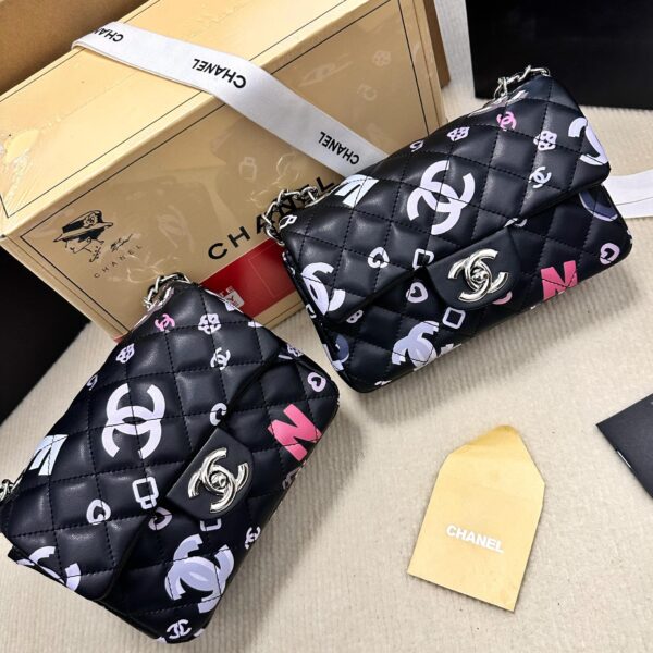 【CHANEL】トップハンドル チェーン　ミニバッグ