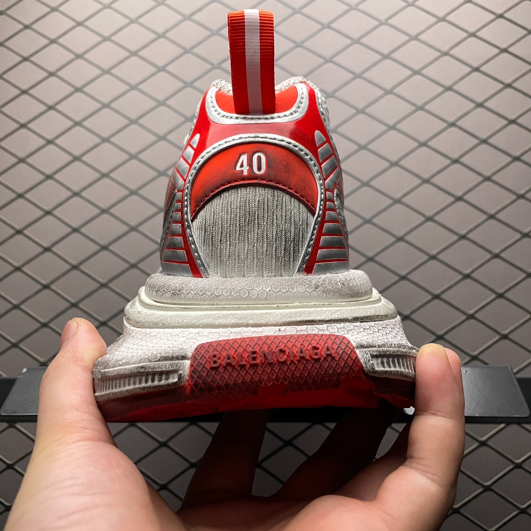 Balenciaga 3XL Sneaker White Red(734734W3XL29060) - 画像 (7)