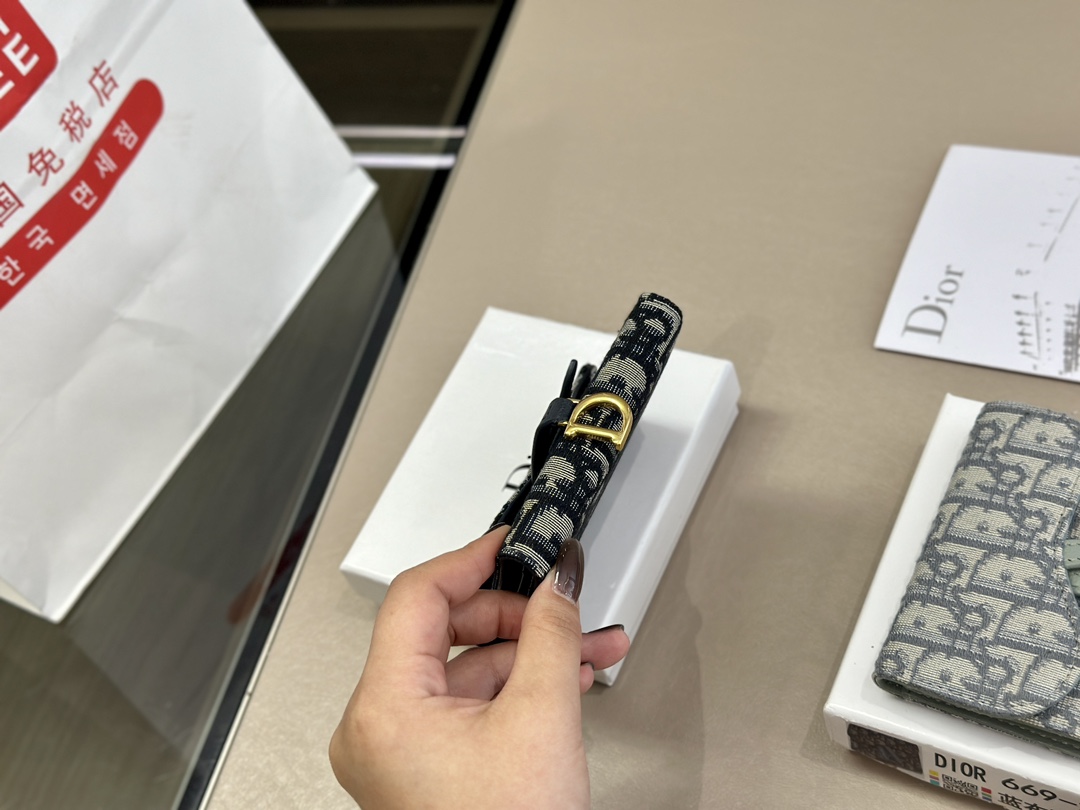 【DIOR】即発!DIOR コンパクトウォレット ミニ財布【財布】 - 画像 (8)