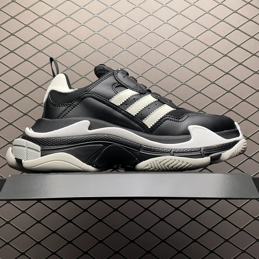 adidas × Balenciaga Triple S Black - 画像 (3)