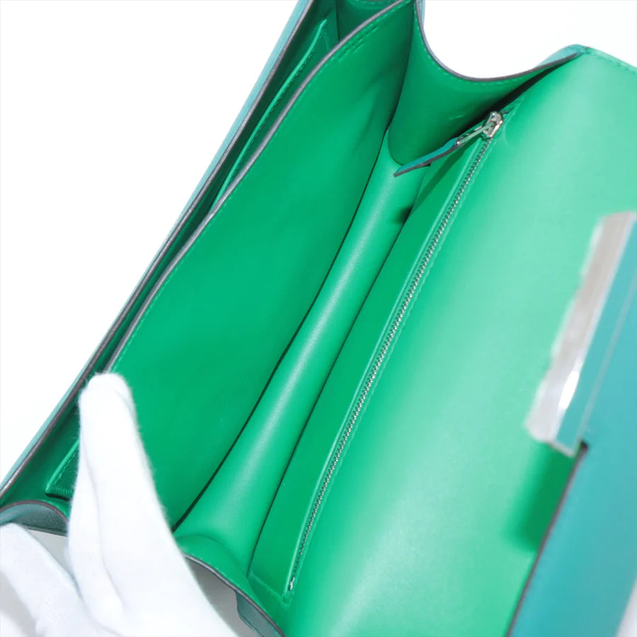 エルメス コンスタンス3 24 ヴェルソ ヴォーエプソン ミント シルバー金具 - 画像 (4)