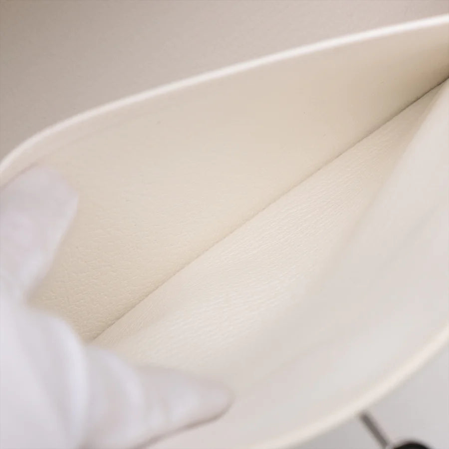 エルメス バーキン25 ヴォーエプソン ホワイト シルバー金具 - 画像 (7)