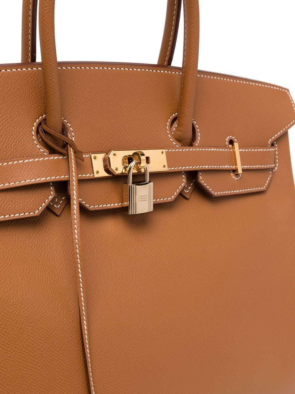HERMES Birkin 30 トーゴ・ゴールド - 画像 (5)