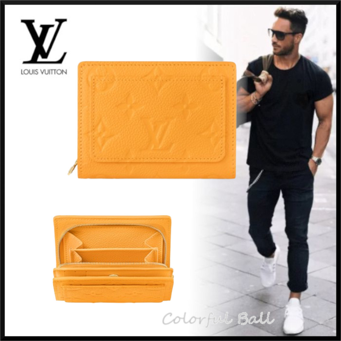 Louis Vuitton ポルトフォイユ クレア ミニ財布 M83640