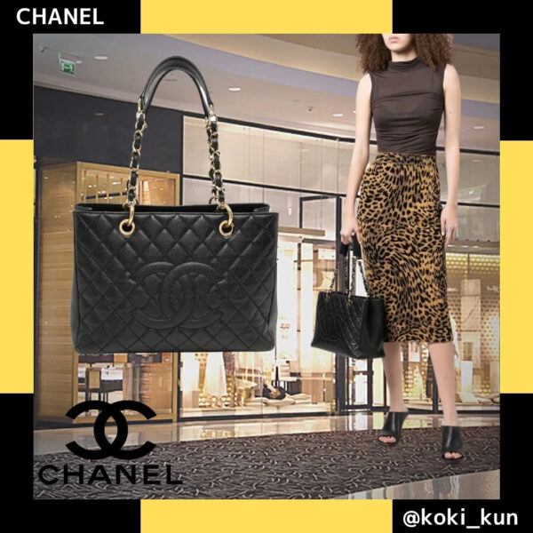 ★フランス限定モデル★CHANEL シャネル グランド トートバッグ