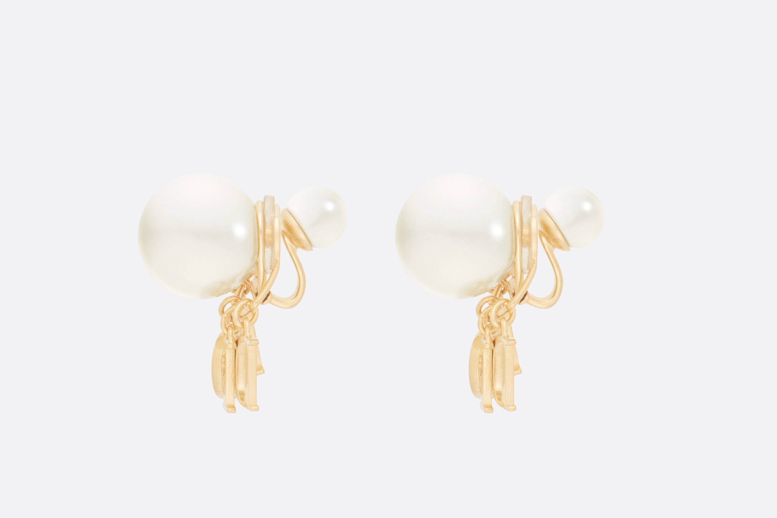 【直営店】DIOR TRIBALES ピアス メタル・レジンパール・クリスタル - 画像 (9)