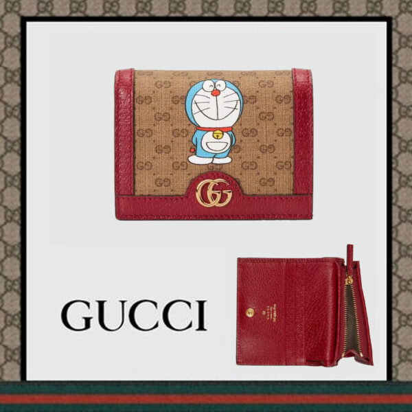 【人気商品】ドラえもんX GUCCI コインウォレット