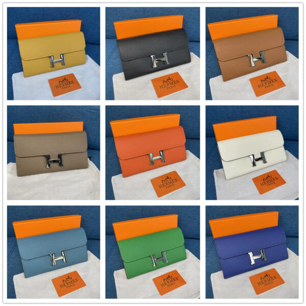 HERMÈS 長財布 11カラー 22X11CM
