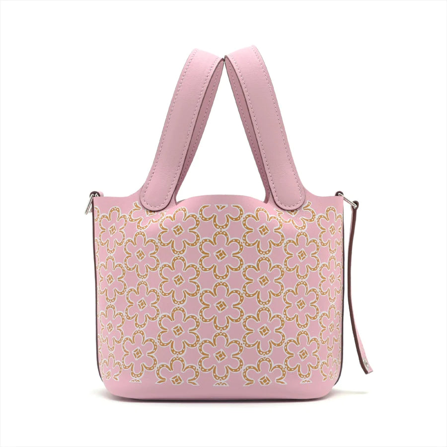 エルメス ピコタンロック ミクロ ラッキーデイジー スイフト モーヴシルベストル シルバー金具 - 画像 (6)