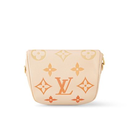 【LOUIS VUITTON】ミニベルトバッグ LV モノグラム レザー ロゴ - 画像 (7)