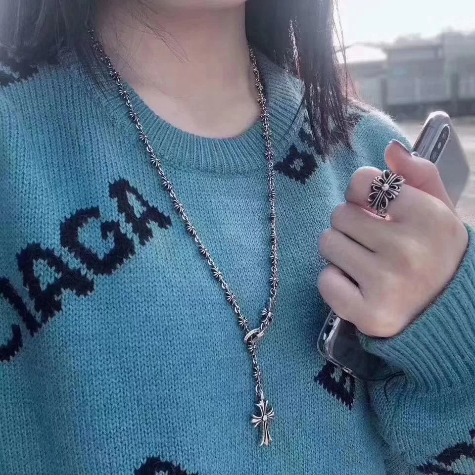 Chrome Hearts (クロムハーツ) クロス ネックレス 70cm - 画像 (16)