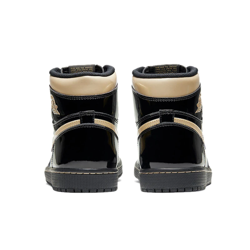 NIKE ナイキ AIR JORDAN 1 RETRO HIGH OG 'BLACK METALLIC GOLD' エア ジョーダン ワン レトロ ハイ オージー "ブラック メタリックゴールド" メンズ レディース スニーカー BLACK/BLACK-METALLIC GOLD ブラック/ブラック メタリックゴールド 【限定完売モデル】 - 画像 (6)