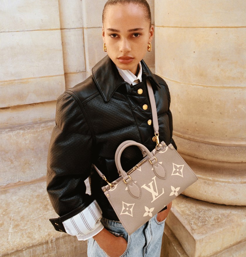 【エレガント】Louis Vuitton オンザゴー EW ハンドバッグ M23641 - 画像 (5)