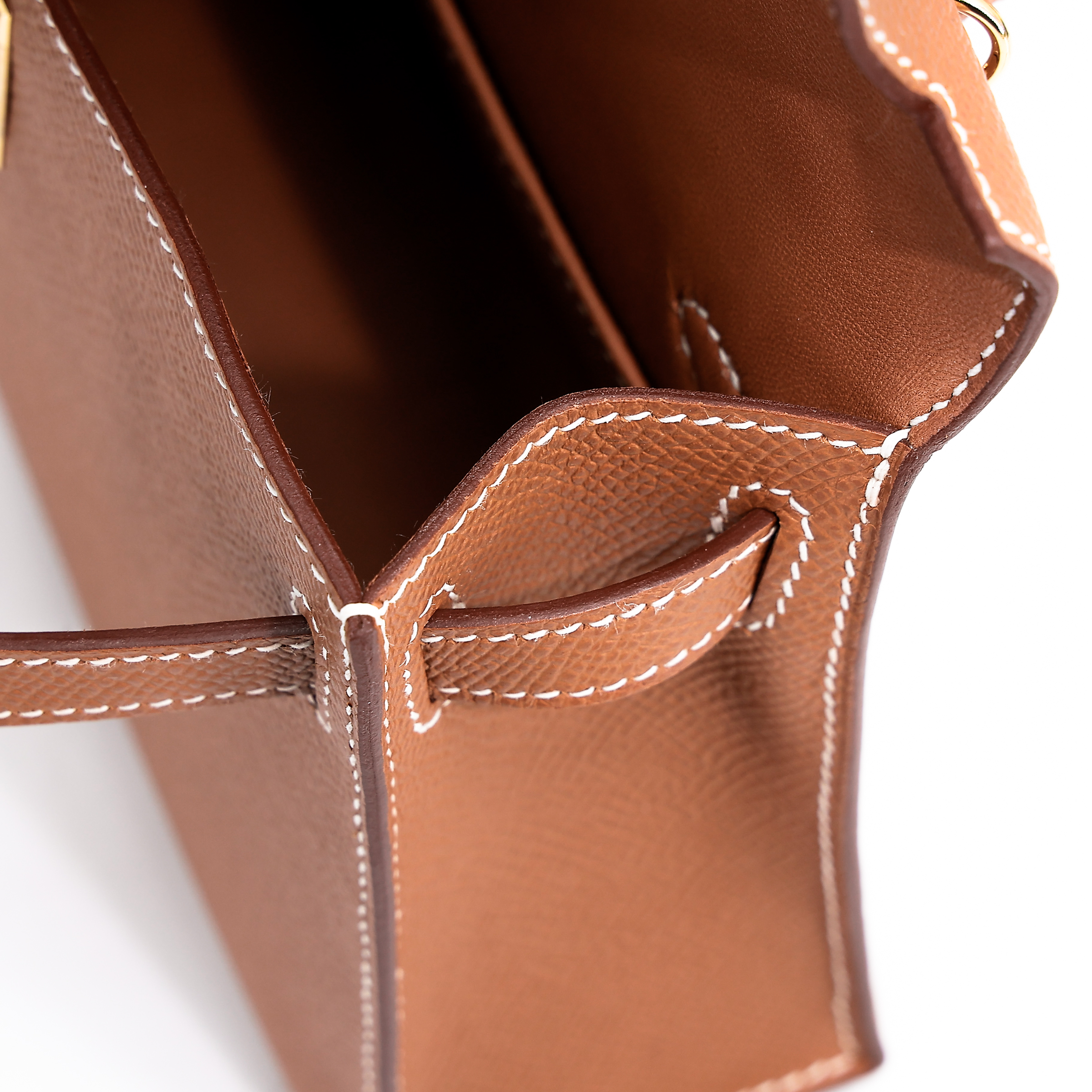 ランク NS 未使用品 HERMÈS エルメス ミニケリー2 ゴールド (37) エプソン ゴールド金具 W刻印 - 画像 (10)