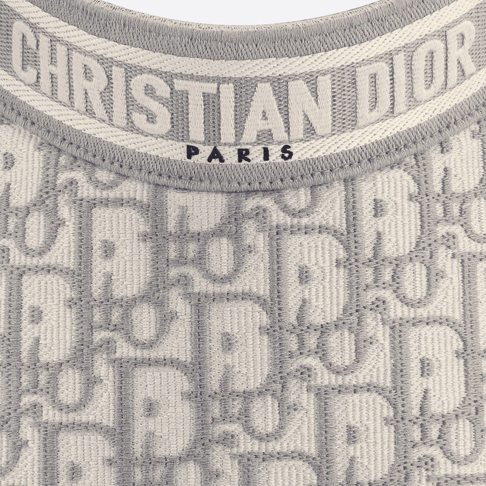 【DIOR】夏のお洒落に!上品なロゴ刺繍入りD-OBLIQUEバイザー - 画像 (6)