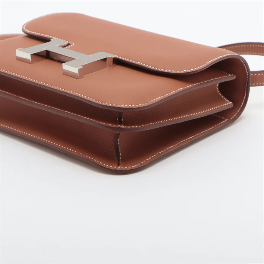 エルメス コンスタンス3 ミニ18 ミロワール ヴォースイフト ゴールド ゴールド金具 - 画像 (3)