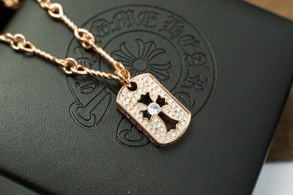 【Chrome Hearts】ネックレス、新しいネックレス万能シンプルファッションオーナメント 男女兼用 - 画像 (3)