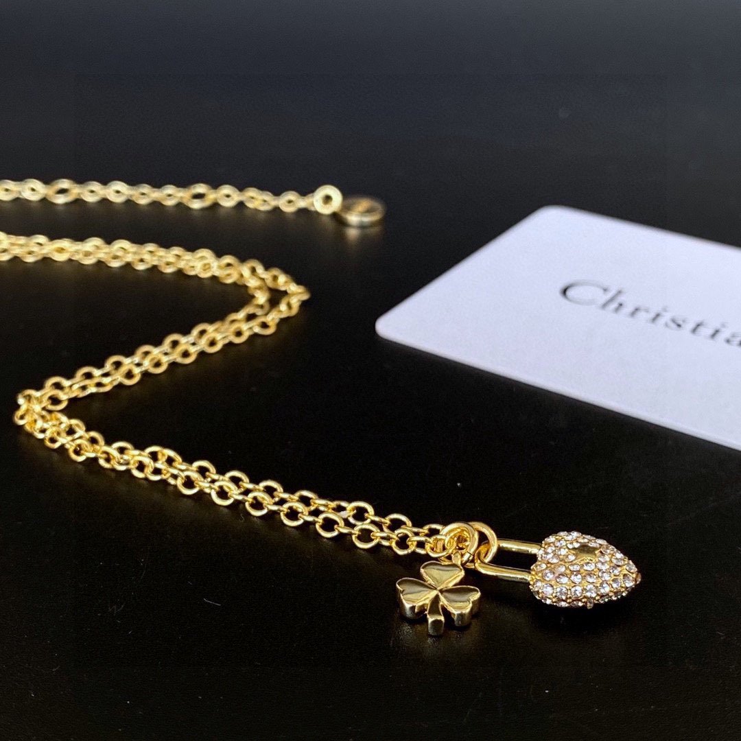 🔥2 個購入すると、最低価格の 1 個が無料になります🔥Dior (ディオール) ネックレス - 画像 (7)