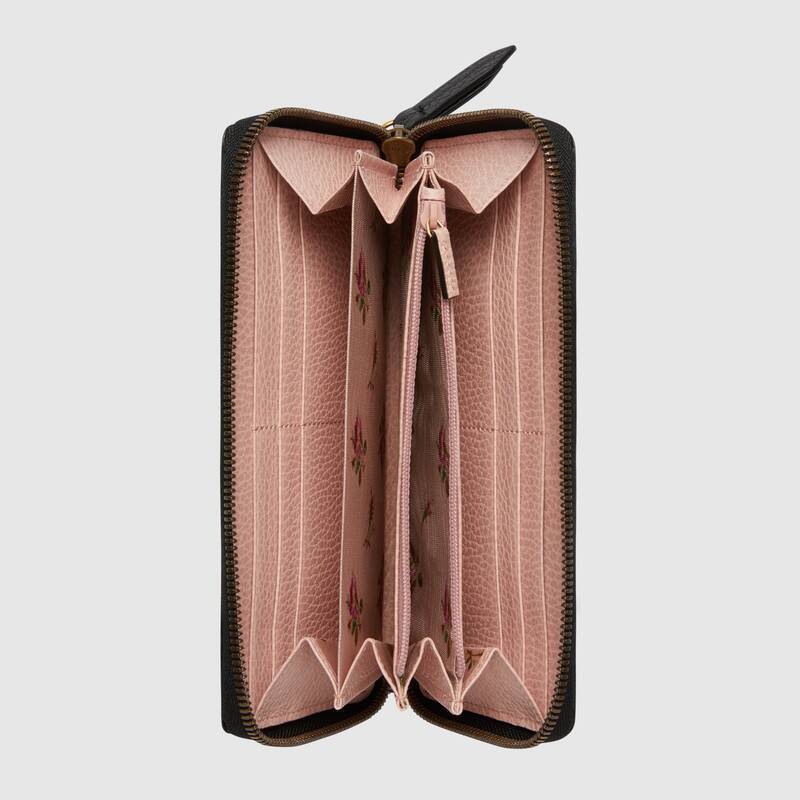 ボウ レザー ジップアラウンドウォレット - 画像 (3)