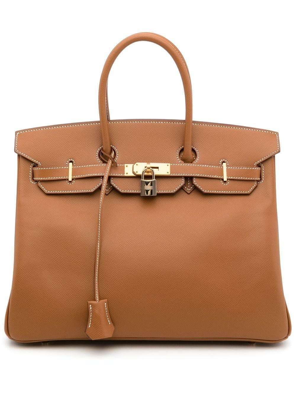 HERMES Birkin 30 トーゴ・ゴールド - 画像 (9)