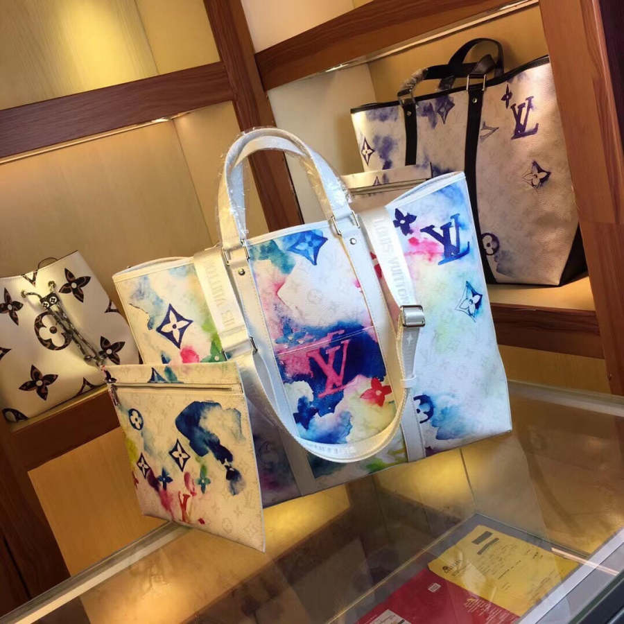 LVルイヴィトンNEWTOTEラージハンドバッグ - 画像 (13)