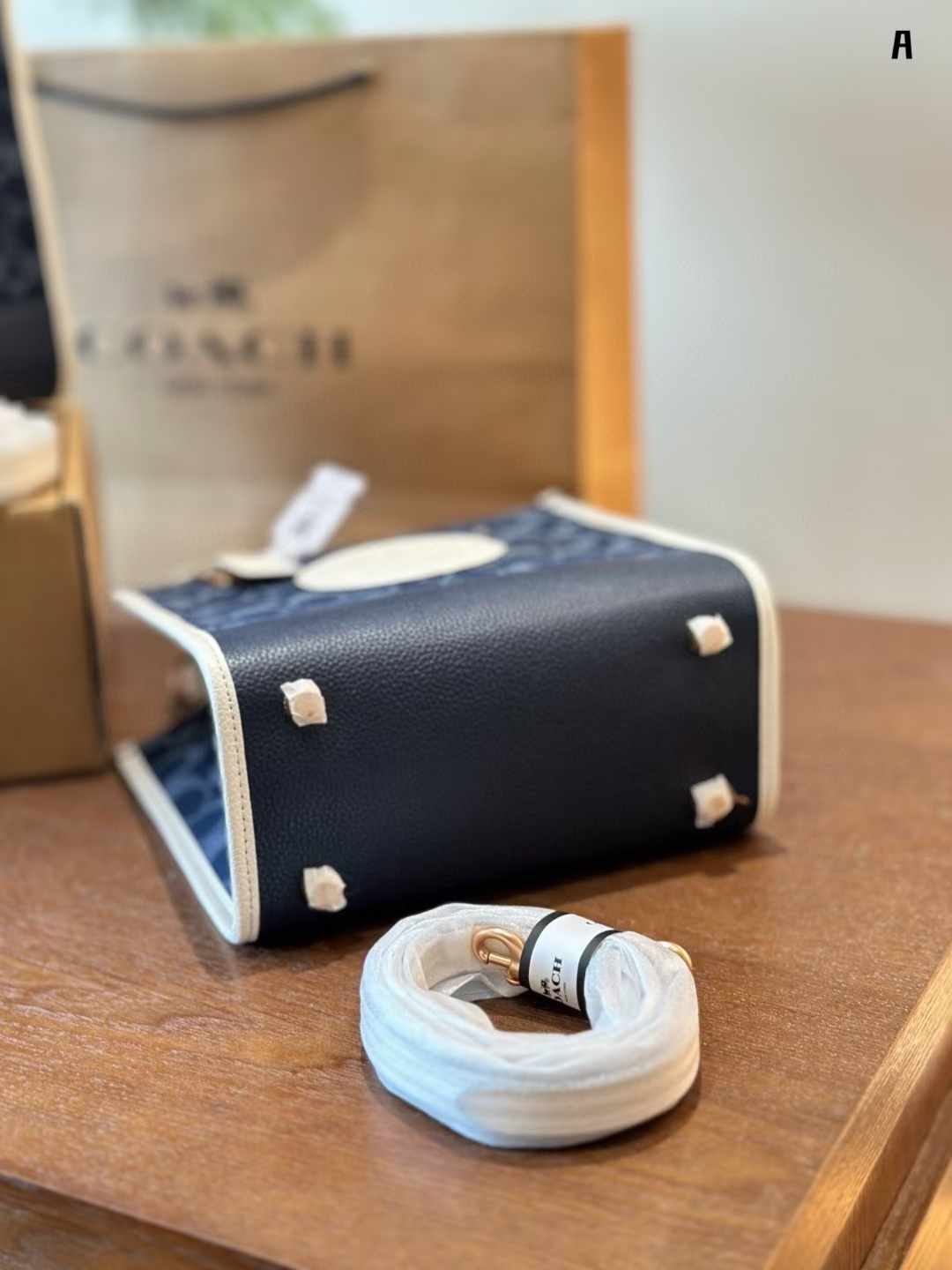 Coach コーチ キャンバス トートバッグ 30*22cm 22*21cm - 画像 (7)